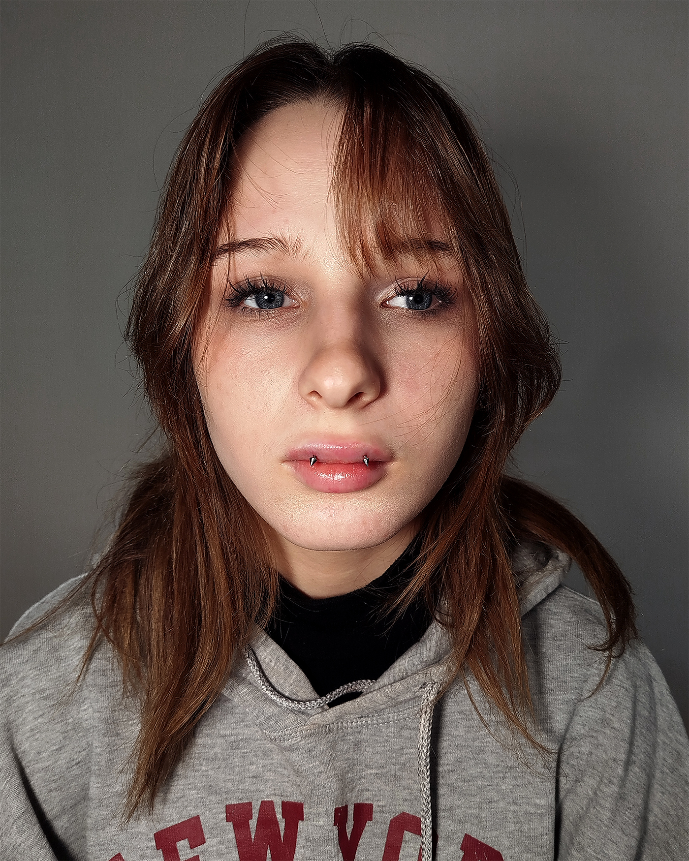 Пирсинг "Укус котёнка"